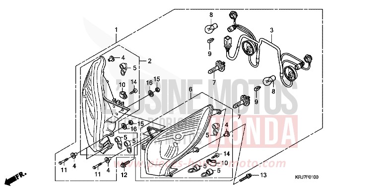 PROJECTEUR von S-wing ABS QUASAR SILVER METALLIC (NHA48) von 2011